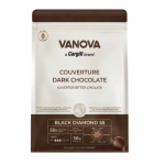 Vanova Black Diamond 55% Belçika Kuvertür Bitter Çikolata 2,5 KG