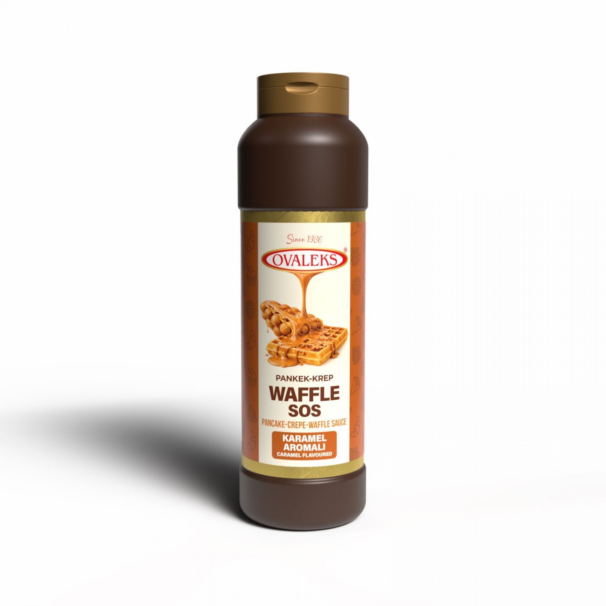 Ovaleks Karamel Waffle & Pankek Sosu