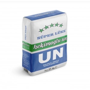 Hekimoğlu Un Süper Lüks – Baklavalık & Böreklik Yufkalık Buğday Unu (25 Kg)